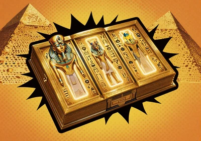 Book of Ra Deluxe Slot Spielcover Novoline bei CrazyBuzzer Casino
